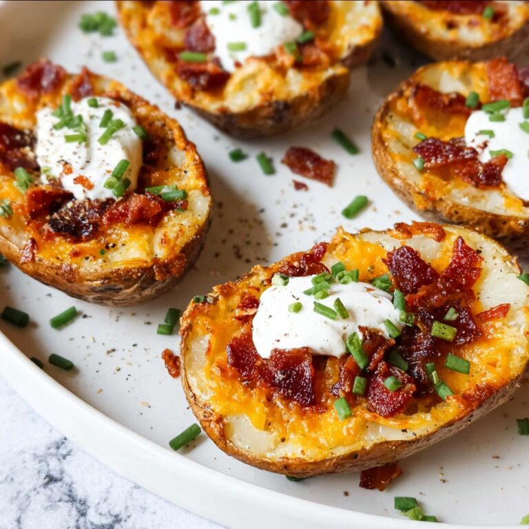 Crispy Potato Skins Recipe