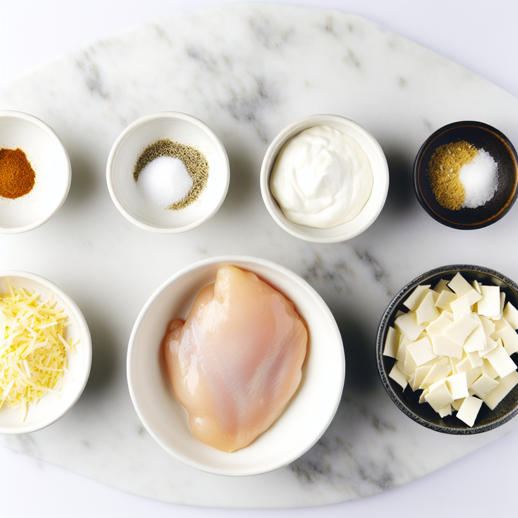 Smothered Cheesy Sour Cream Chicken Recipe - Recipe Image