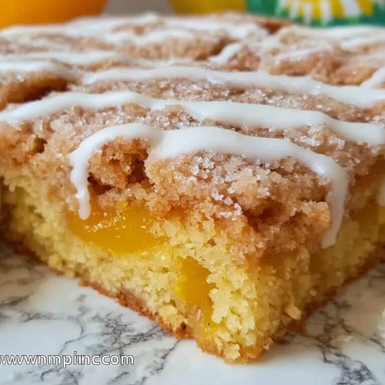 Easy Peach Bread Pudding with Caramel Sauce Recipe