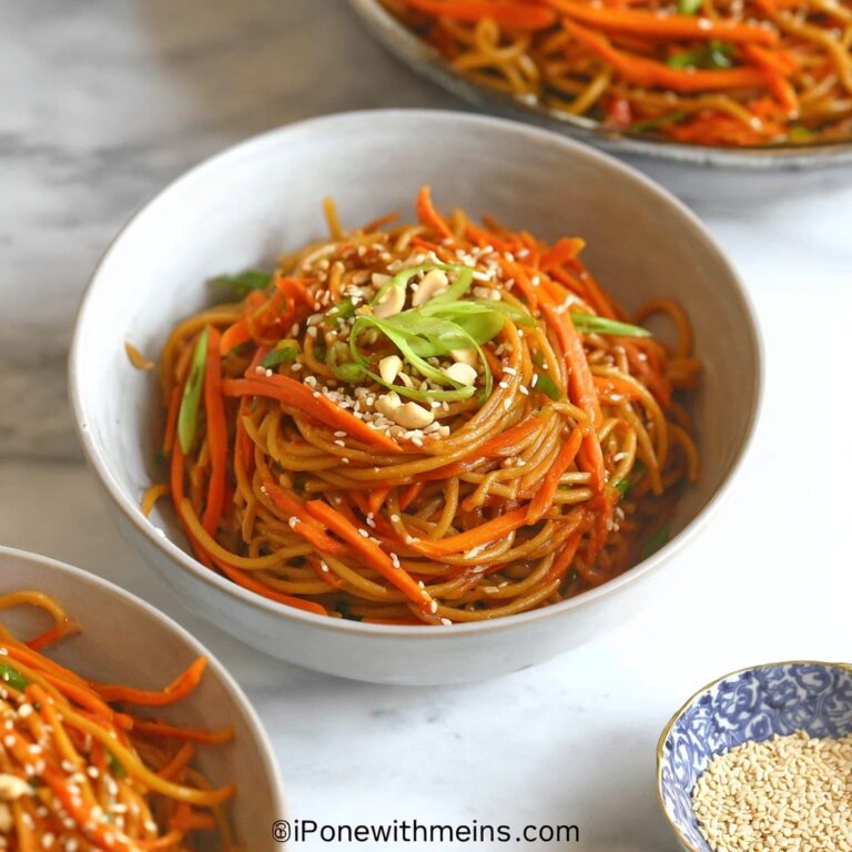 Cold Sesame Noodles Recipe