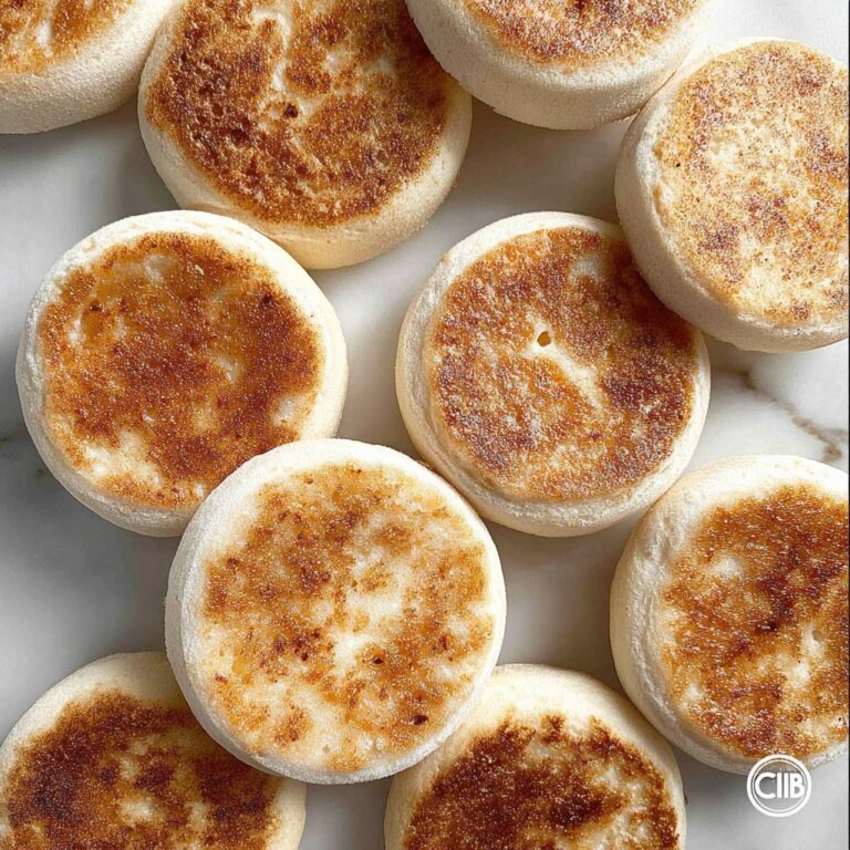 Sourdough English Muffins Recipe