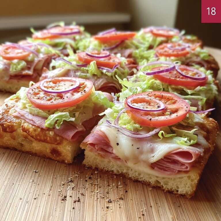 Italian Sub Squares Recipe