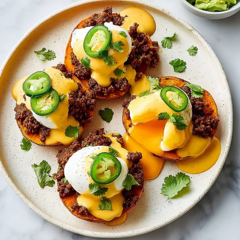 Mexican Eggs Benedict with Butternut Squash, Chorizo, and Chipotle Hollandaise Recipe