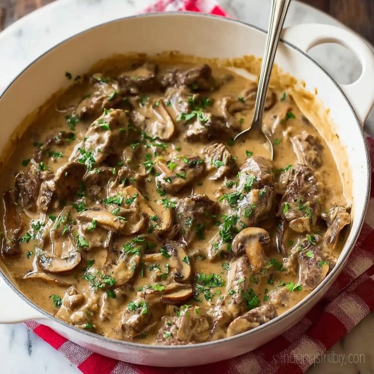 Authentic Classic Beef Stroganoff Recipe