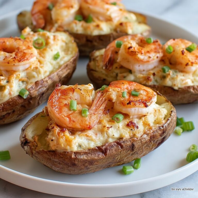 Twice Baked Seafood Stuffed Potatoes Recipe