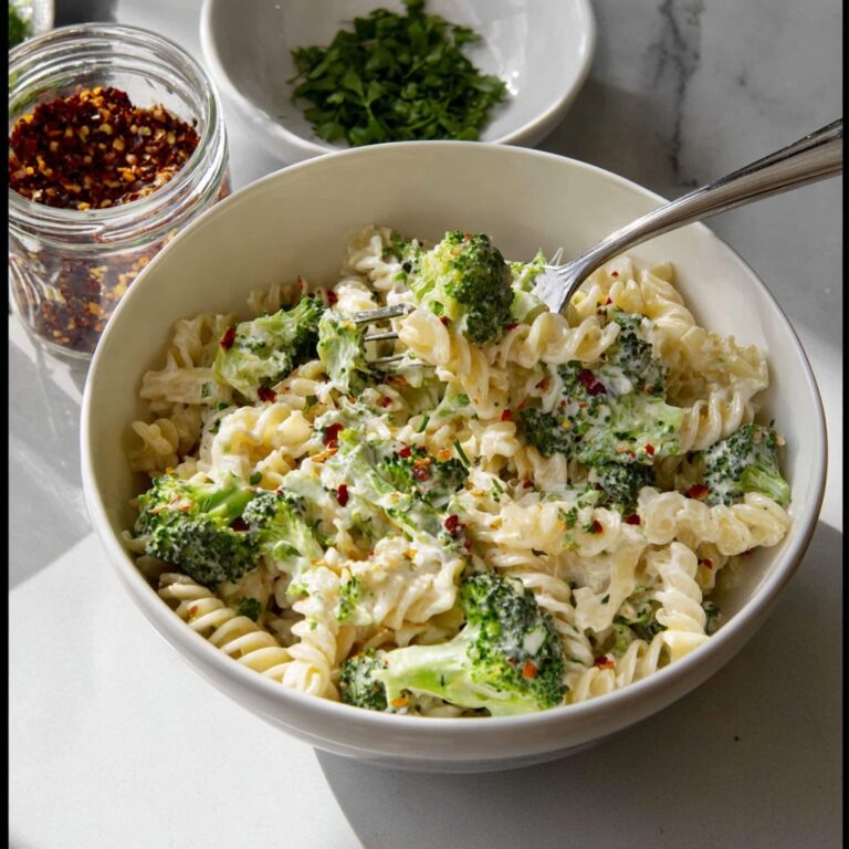 Cottage Cheese Alfredo Pasta Recipe