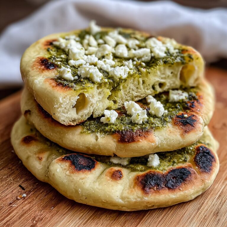 Feta Spring Flatbreads Recipe