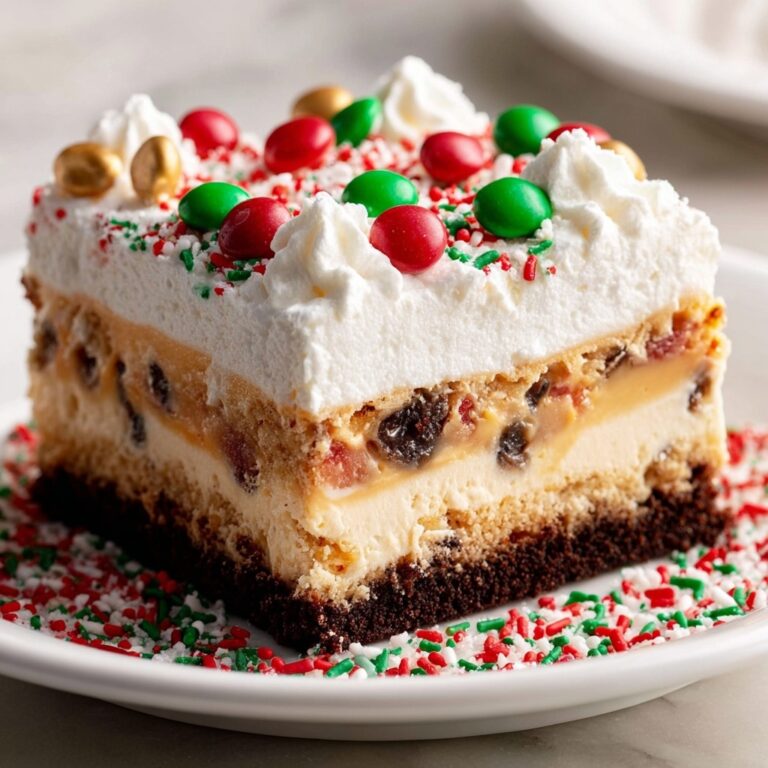 Christmas Cookie Lasagna Recipe