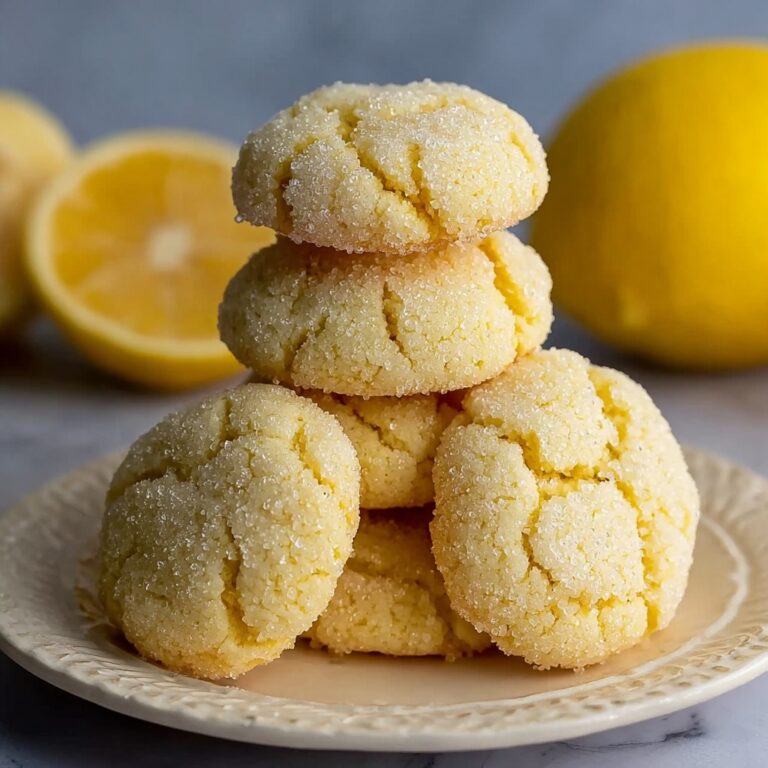 Lemon Sugar Cookies Recipe