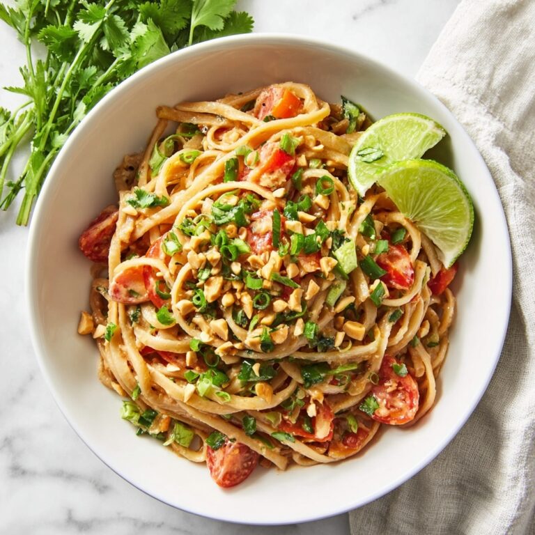 Peanut Butter Noodles Recipe