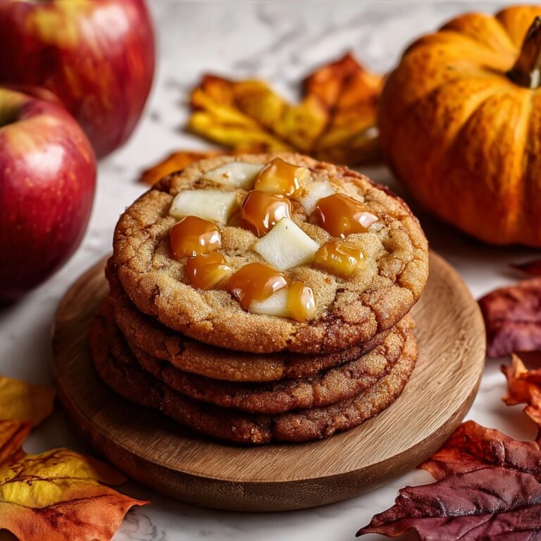 Easy Caramel Apple Cookies Recipe