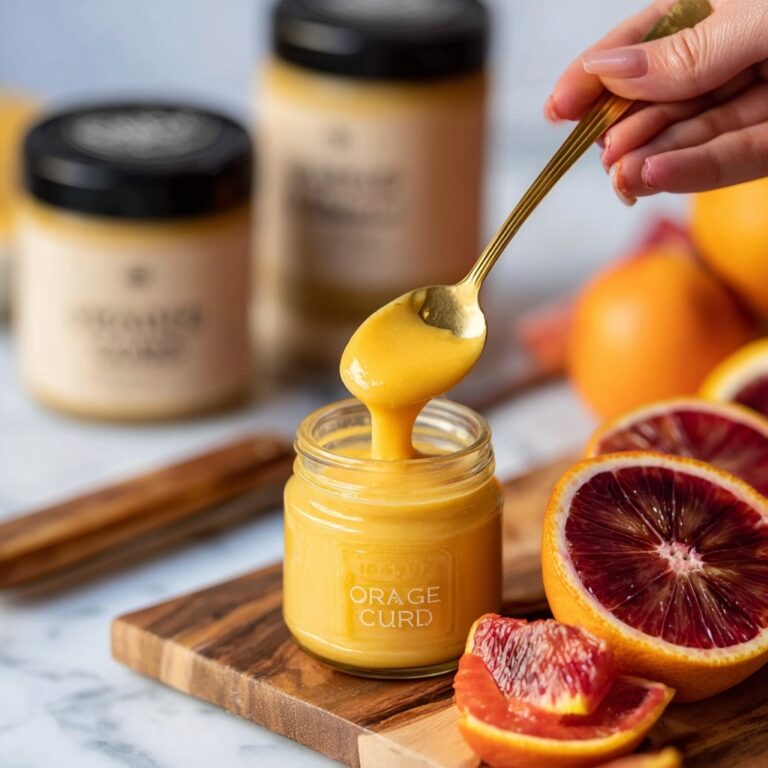 Homemade Eggless Dairy-Free Orange Curd Recipe