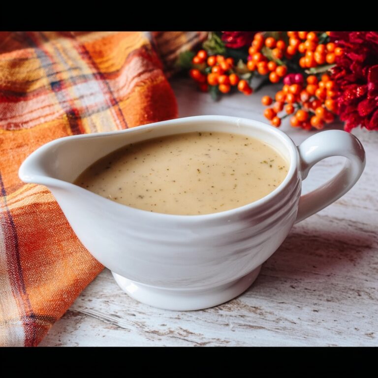 Old Fashioned Turkey Gravy Recipe