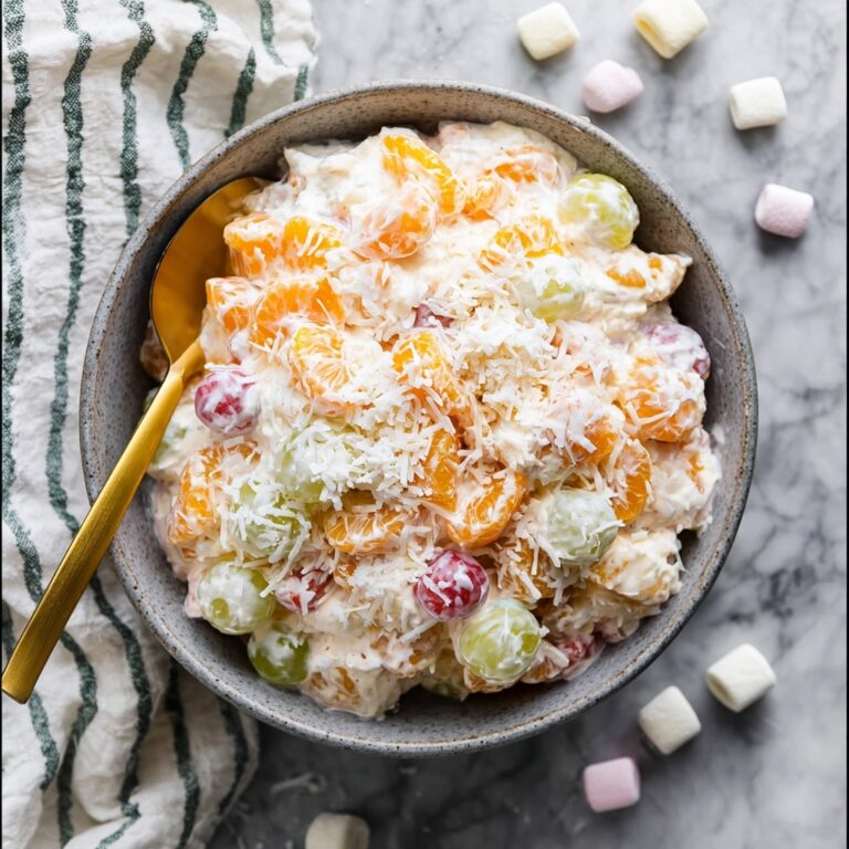 Ambrosia Fruit Salad Recipe