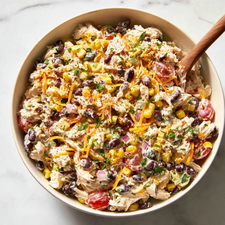 High Protein Southwest Chicken Salad Recipe