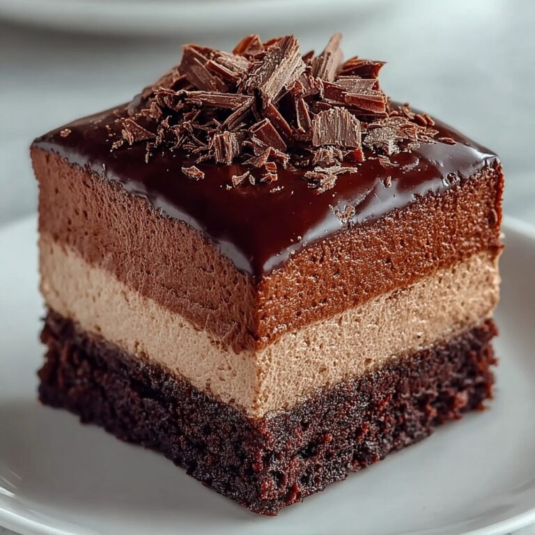 Decadent Chocolate Mousse Brownies Recipe