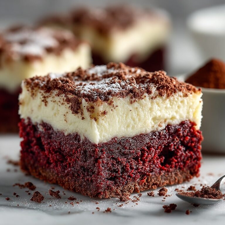 Red Velvet Brownies with Cream Cheese Frosting Recipe