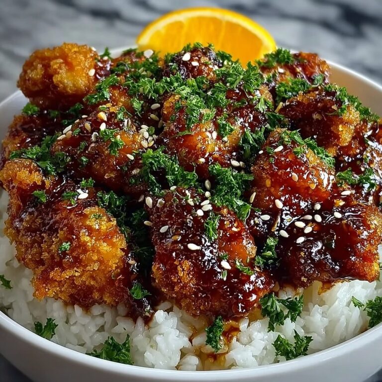 Delicious Orange Chicken with a Sticky Sauce Recipe