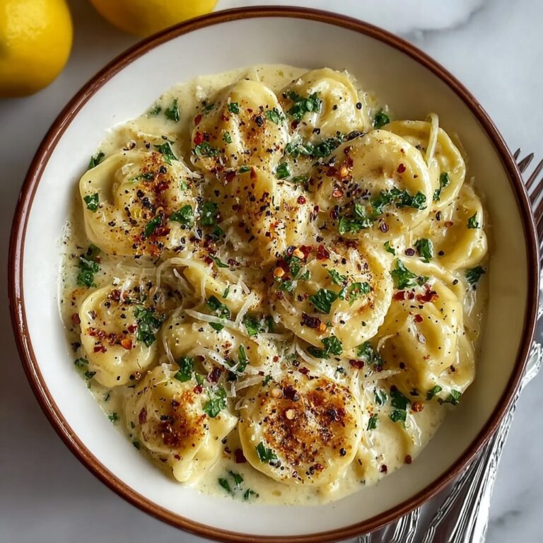 Creamy Garlic Lemon Pasta Sauce Recipe