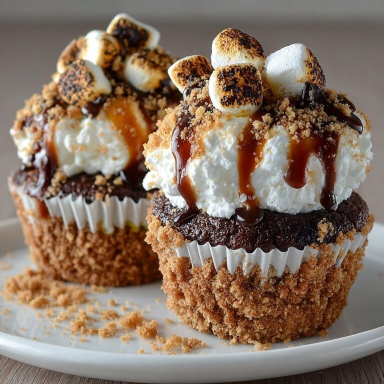 Smores Chocolate Marshmallow Cupcakes That Wow Your Tastebuds! Recipe