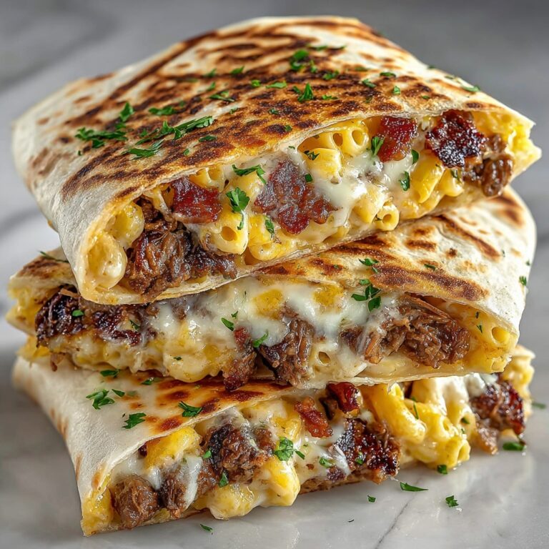 Pulled Pork Mac & Cheese Wraps Recipe