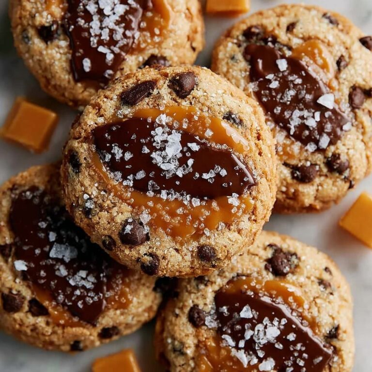 Salted Caramel Chocolate Chip Cookies Recipe