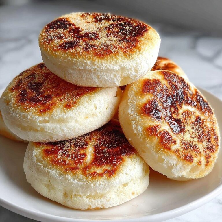 Homemade English Muffins Recipe
