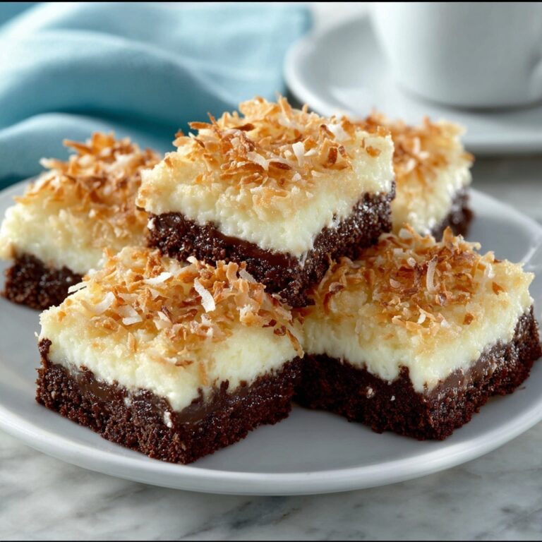 Coconut Cheesecake Bars Recipe