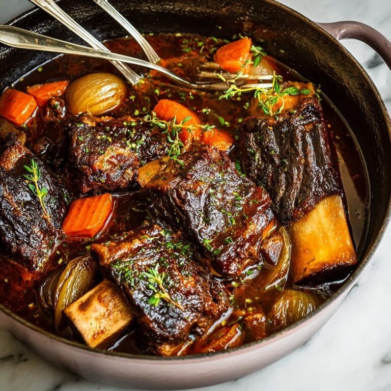Bourbon Braised Short Ribs Recipe