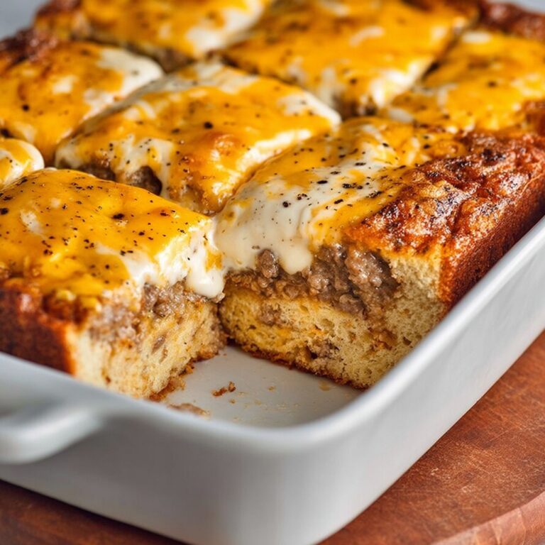 Biscuits and Gravy Breakfast Casserole Recipe