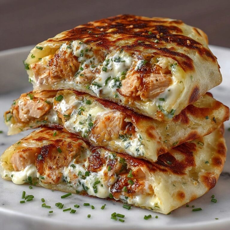 Easy Cheesy Garlic Chicken Wraps Recipe