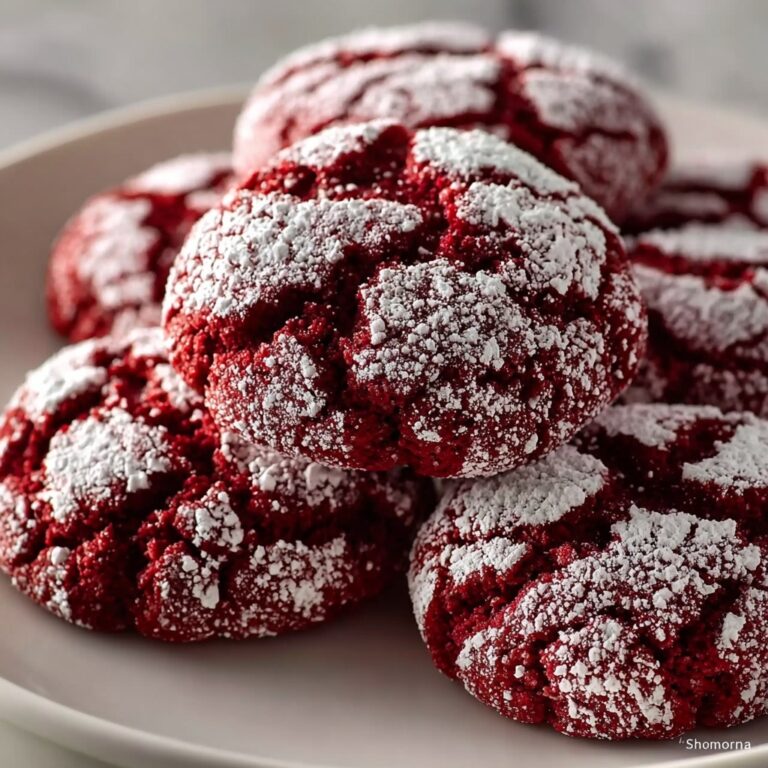 Red Velvet Crinkle Cookies: A Festive Delight Recipe