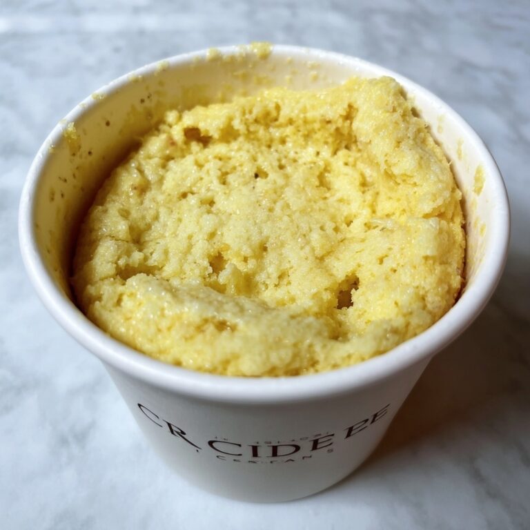 Easy Vanilla Mug Cake Recipe
