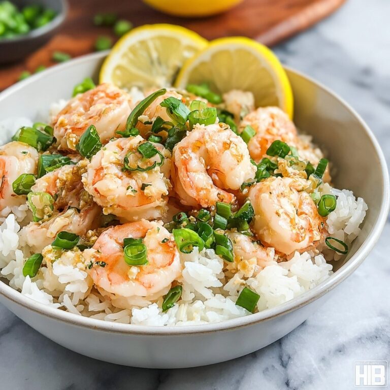 Lemon Shrimp Bowl Recipe