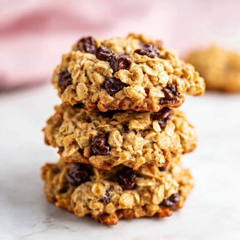 Healthy Banana Oatmeal Cookies with Chocolate Chips Recipe