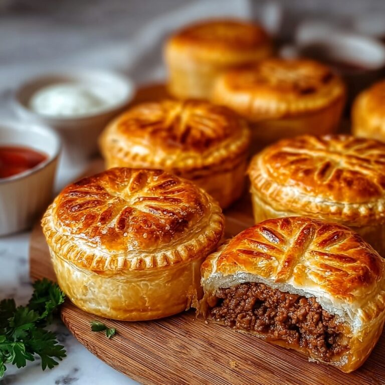 British Ground Beef Meat Pies Recipe