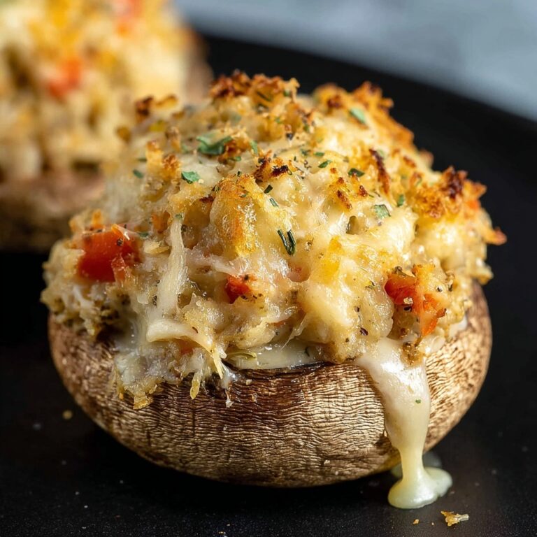 Crab Stuffed Mushrooms Recipe