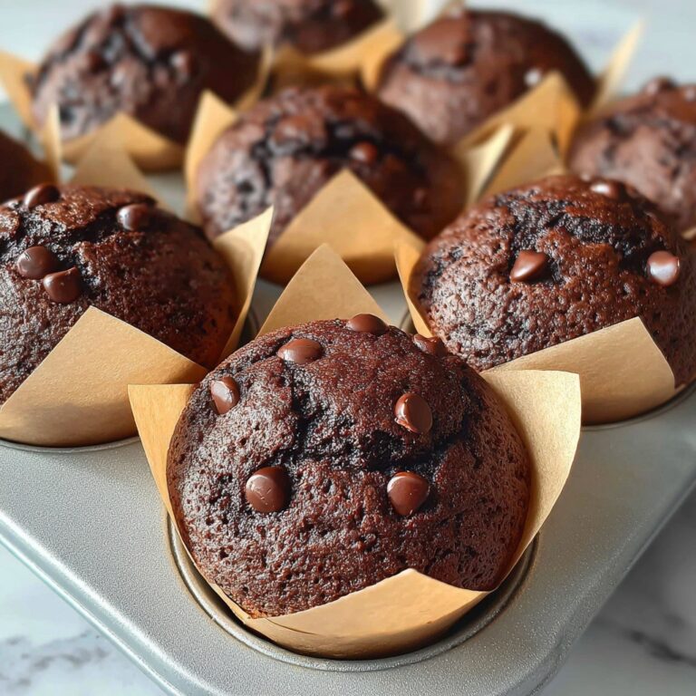 Chocolate Protein Muffins Recipe