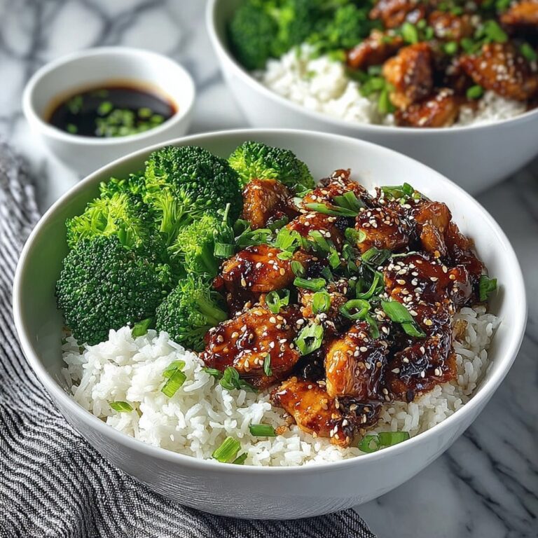 Teriyaki Chicken Rice Bowl Recipe