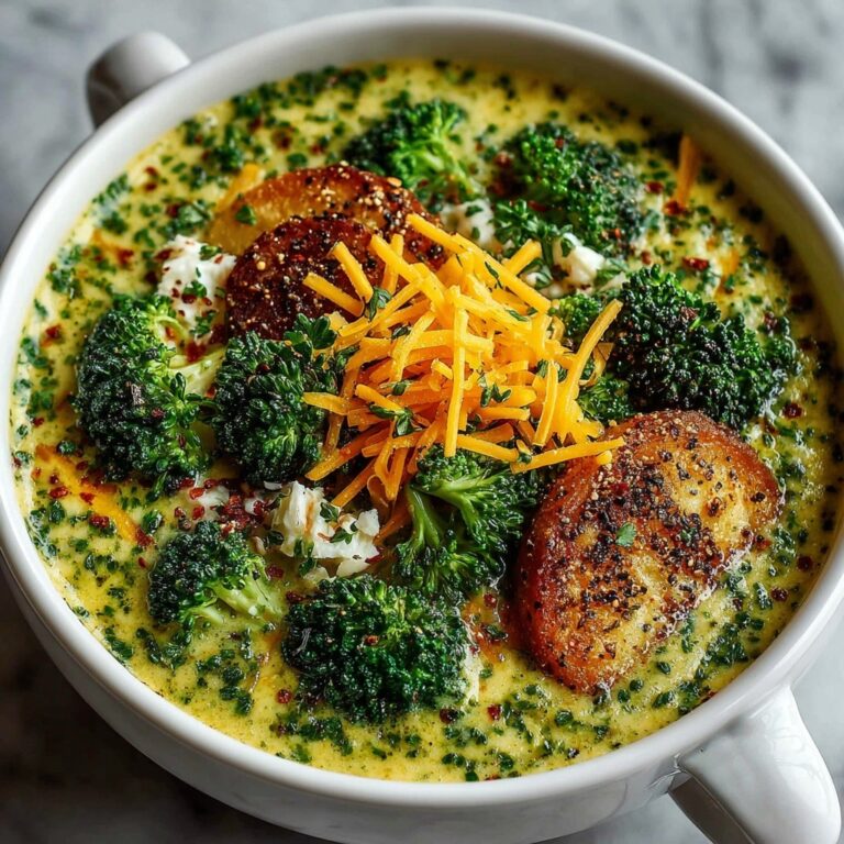 Broccoli Potato Cheese Soup Recipe