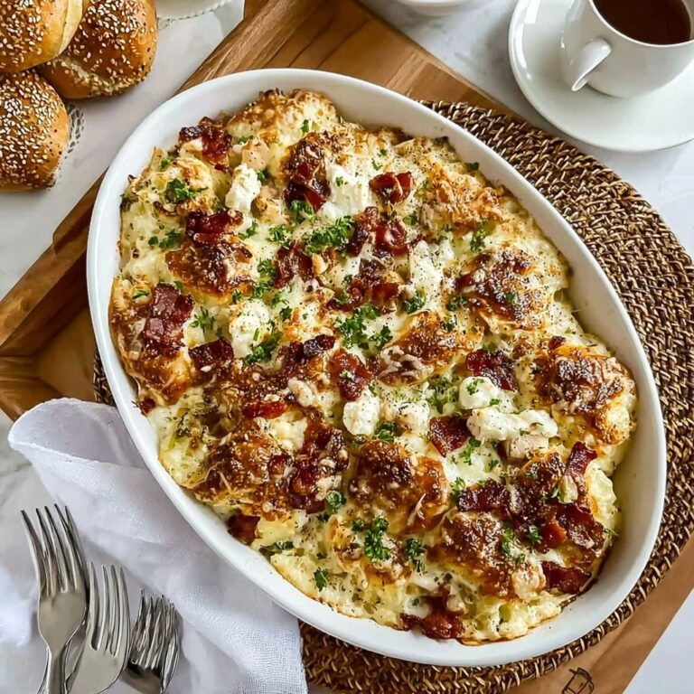 Everything Bagel Make Ahead Breakfast Casserole Recipe