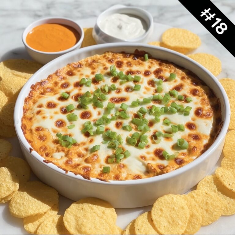 Spicy Buffalo Chicken Dip That Disappears at Every Party Recipe