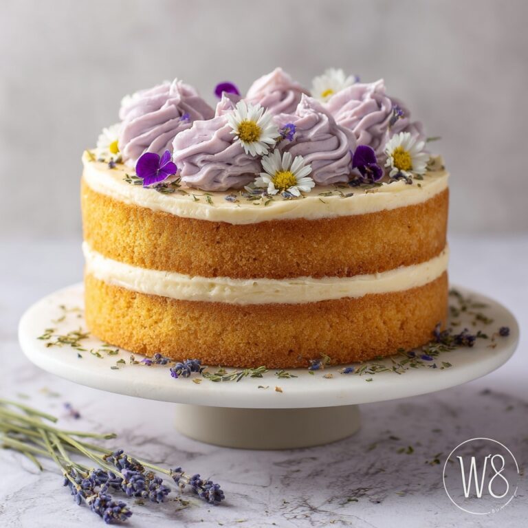 Honey Lavender Cake Recipe
