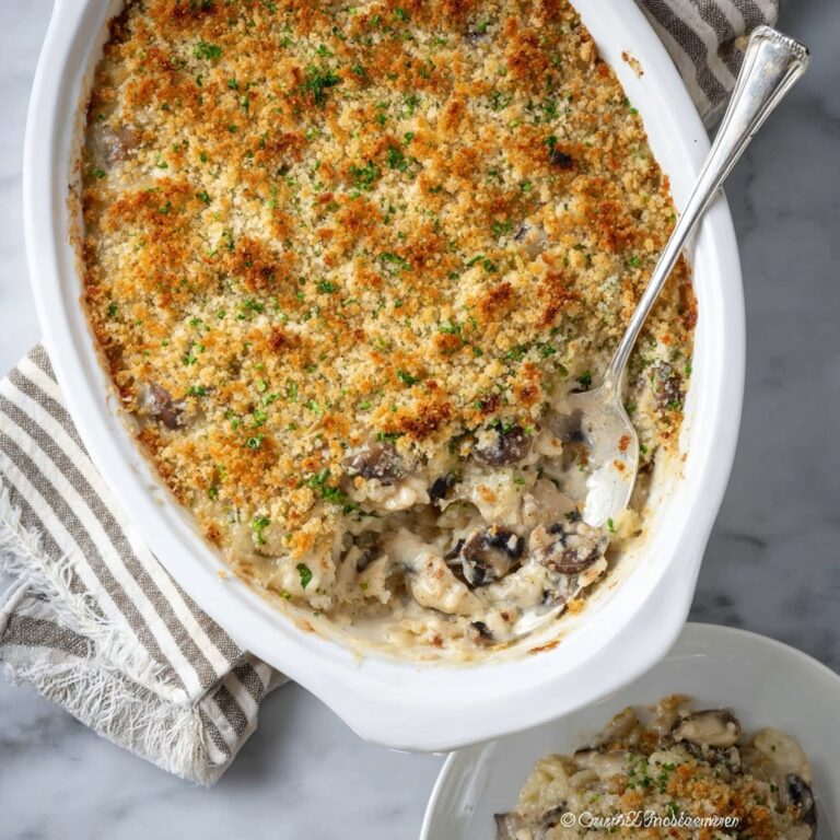 Chicken and Mushroom Casserole Recipe