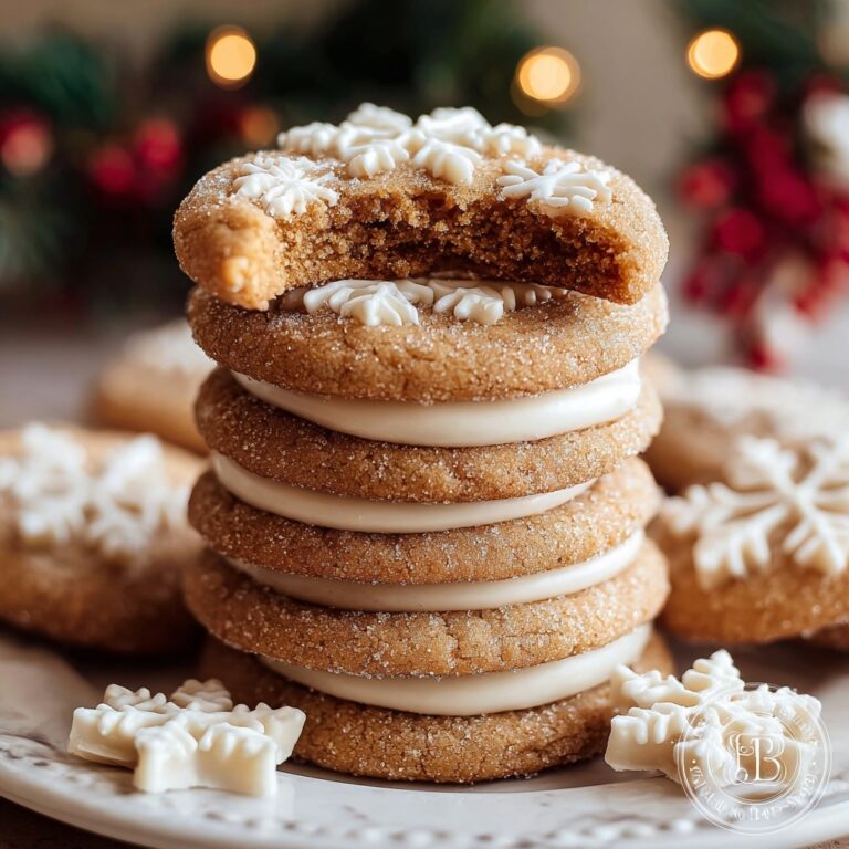 Gingerbread Cheesecake Cookies Recipe