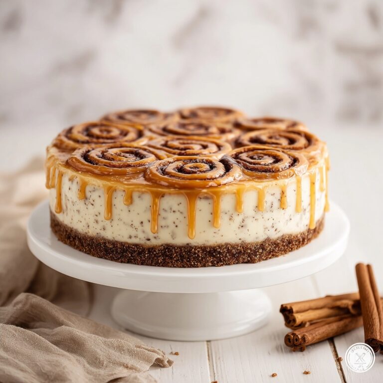 Cinnamon Roll Honeybun Cheesecake Recipe