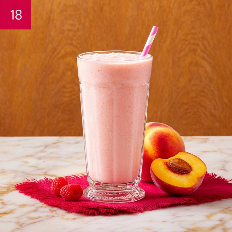 Healthy Raspberry Piña Colada Smoothie Recipe