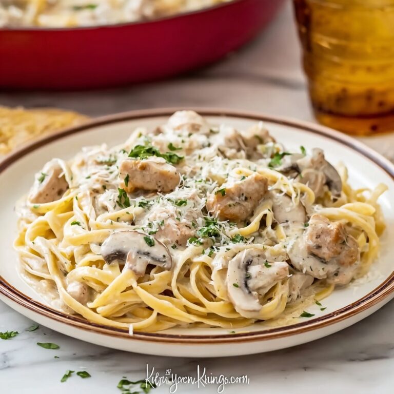 Quick Fettuccine Chicken Alfredo Recipe