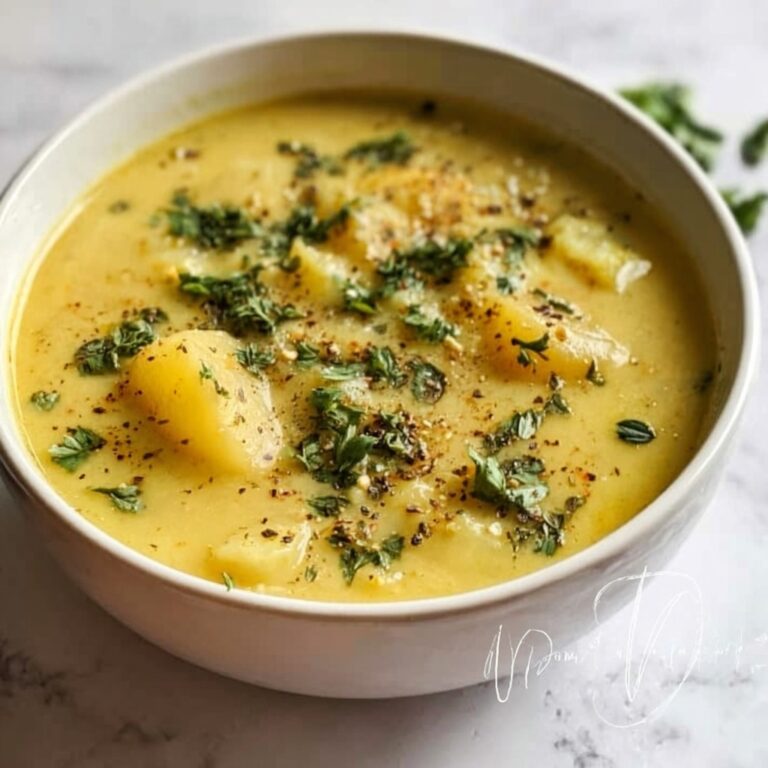 Roasted Garlic Potato Soup Recipe