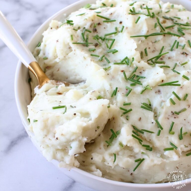 Creamy Boursin Mashed Potatoes Recipe